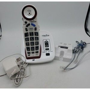 Clarity XLC2+ Amplified Cordless Phone Hearing Impaired Severe Hearing Loss